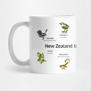 New Zealand Birds Mug